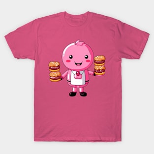 kawaii Ice cream  T-Shirt cute Candy food  funny T-Shirt